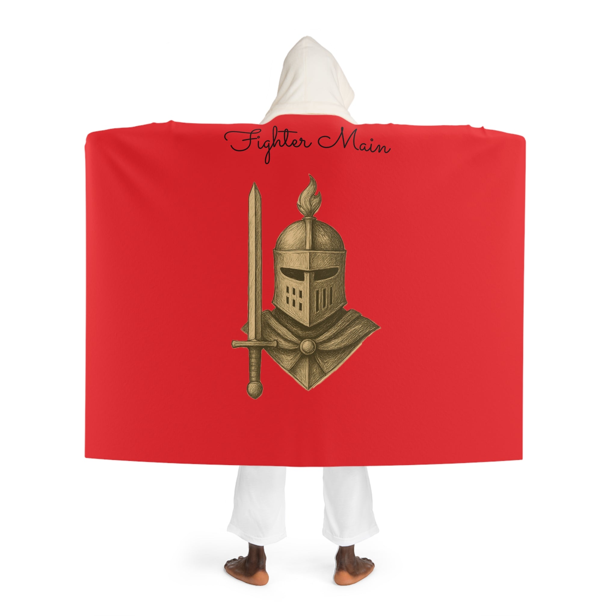 Fighter Main Hooded Blanket